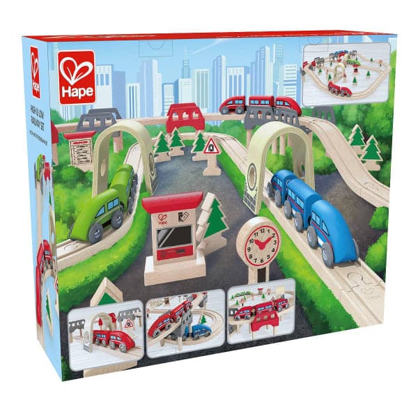 🚆 Дерев’яне залізничне шосе, 85 деталей