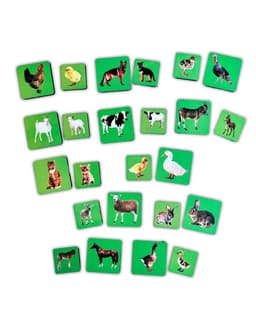 🧩🐄 Дерев’яний пазл-сортер “Мама та малюк: домашні тварини”  - 2