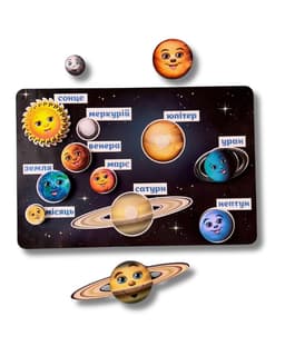 🚀🌌Гра на липучках “Космос. Сонячна система”  - 3