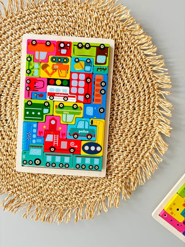 Прямокутні пазли "Транспорт"