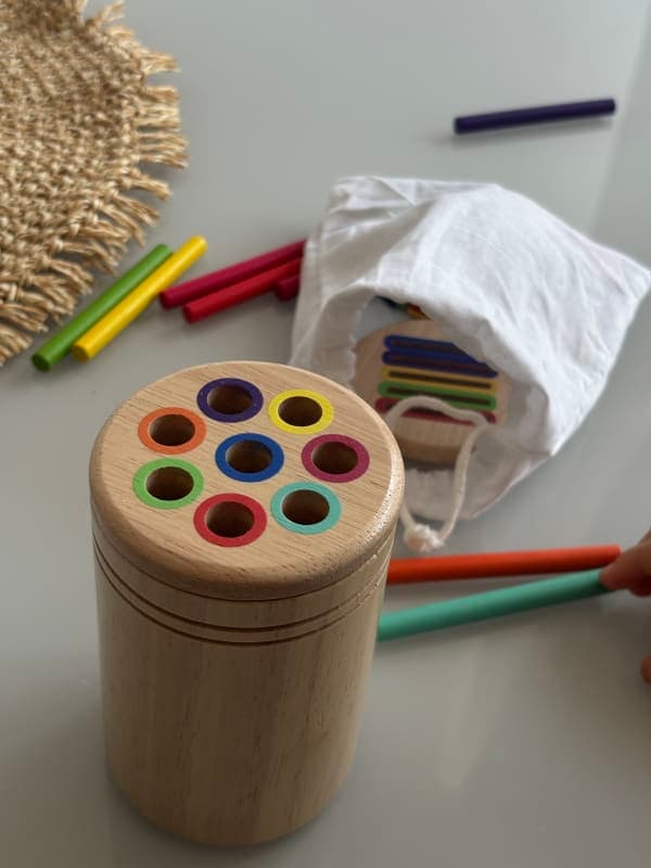 Дерев’яний сортер, Монтессорі сортер, маленька іграшка