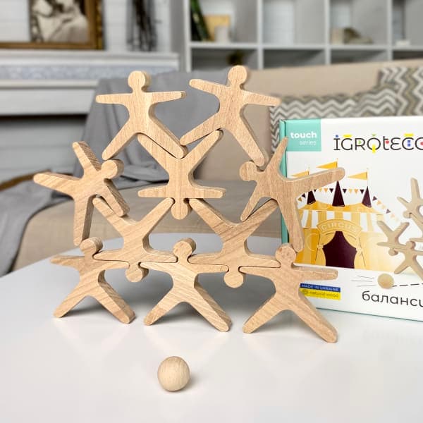 Настільна гра - Дерев’яні акробати