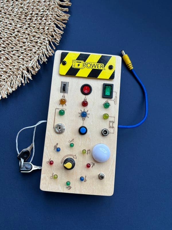 Монтессорі електронна панель, Бізіборд, інтерактивна дитяча іграшка