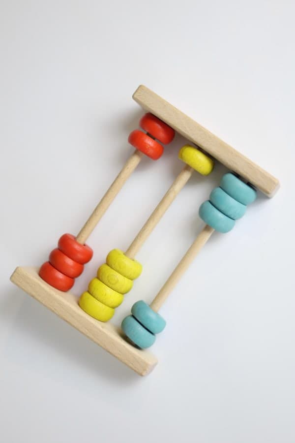 Деревʼяна гра для діток від 1 року - Рахівниця