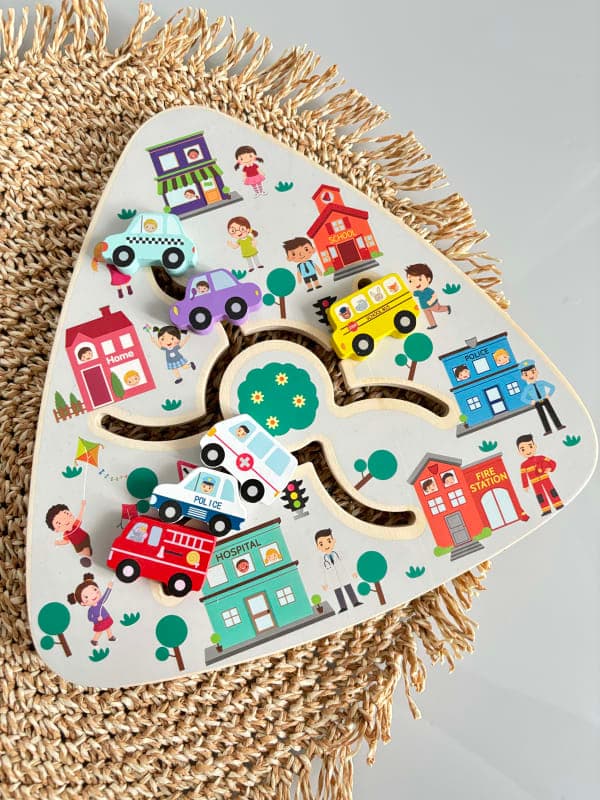 Іграшка лабіринт - «Місто», бізіборд