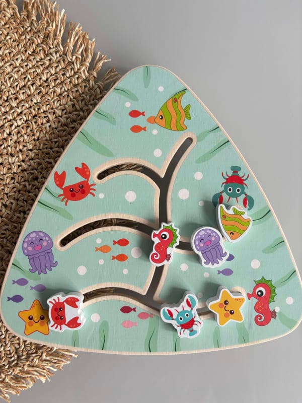 Іграшка лабіринт - «Морські тварини»