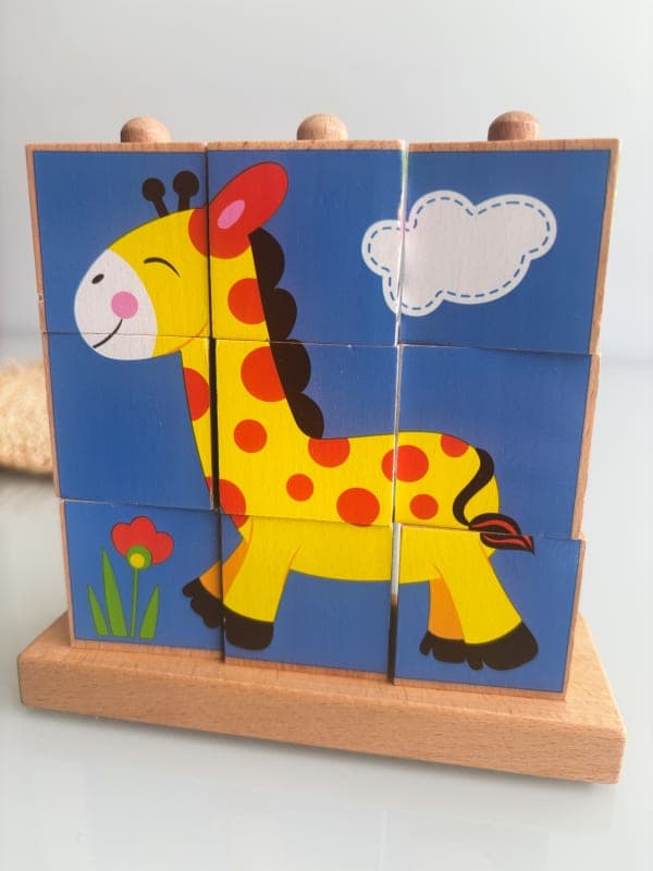 Кубики-пірамідки Екзотичні тварини