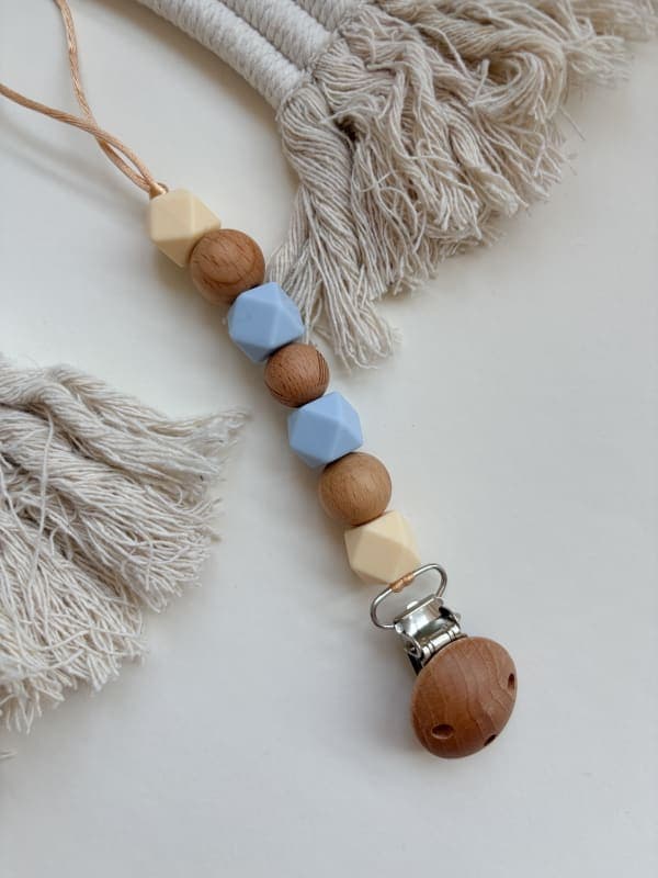 Тримач для соски - Жовто-блакитний