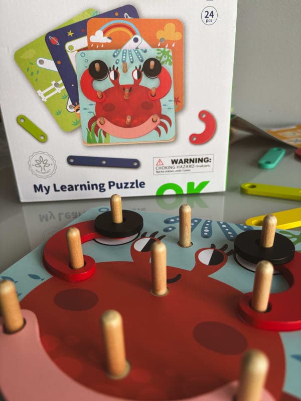 Recommended Product Дерев’яна розвиваюча гра - My Learning Puzzle