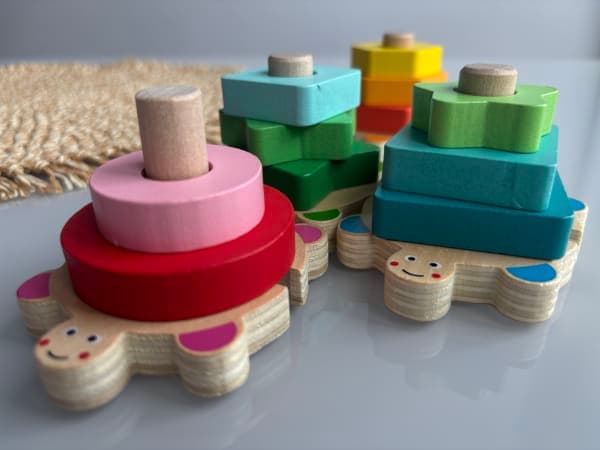 Пірамідки від 9 місяців - Черепашки - пазли