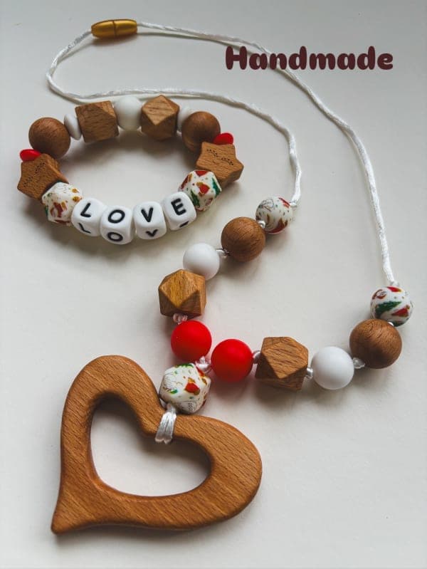 ✨ Новорічний набір “LOVE & JOY” ✨для новонародженого, гризунець під ялинку, набір для немовляти