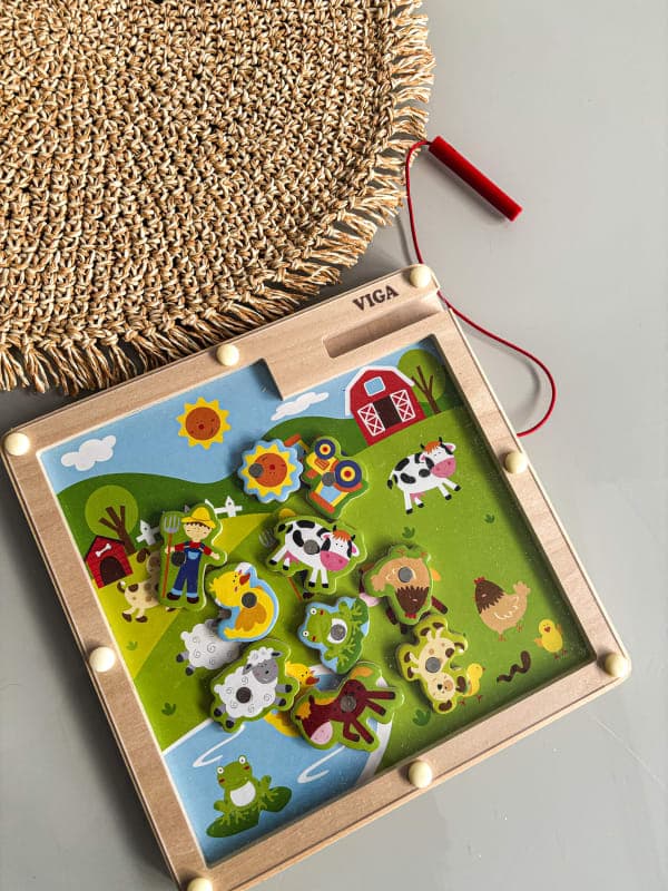 Гра магнітна «Фермерські угіддя», магнітна ферма