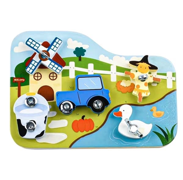 Моторна іграшка «Майстер на фермі» з інструментами 🧰🌿