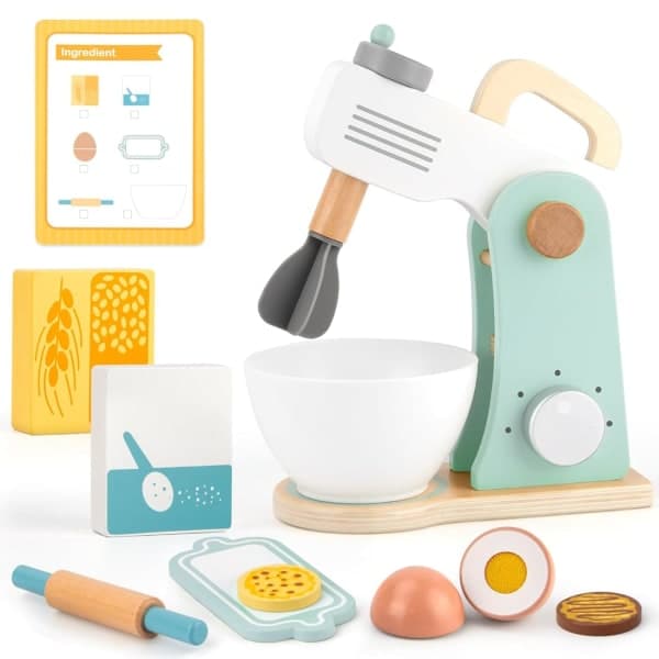 🍪🧁 Ігровий набір «Міксер з продуктами» – дитяча кухня для рольових ігор